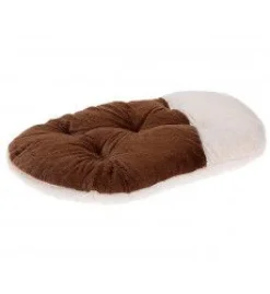Ferplast Relax Soft Cojín/Cama para perros y gatos Marrón 65x42cm