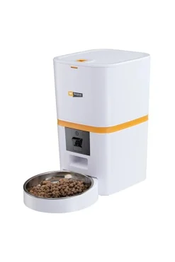 Ferplast Risto Pet Smart Comedero Automático Blanco 6L