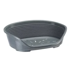 Ferplast Siesta Deluxe Cama Plástica Gris Oscuro 1 ud