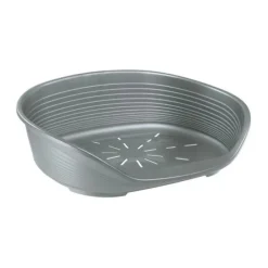 Ferplast Siesta Deluxe Cama Plástica Gris Oscuro 1 ud