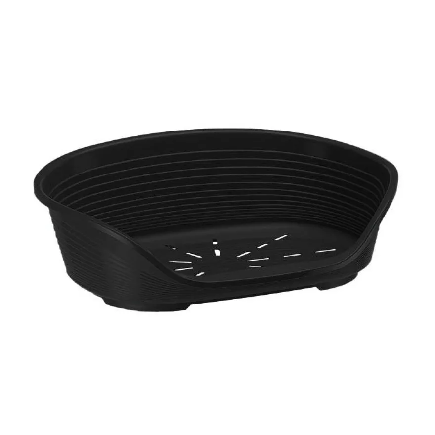 Ferplast Siesta Deluxe 4 Cama Plástica Negra 1 ud
