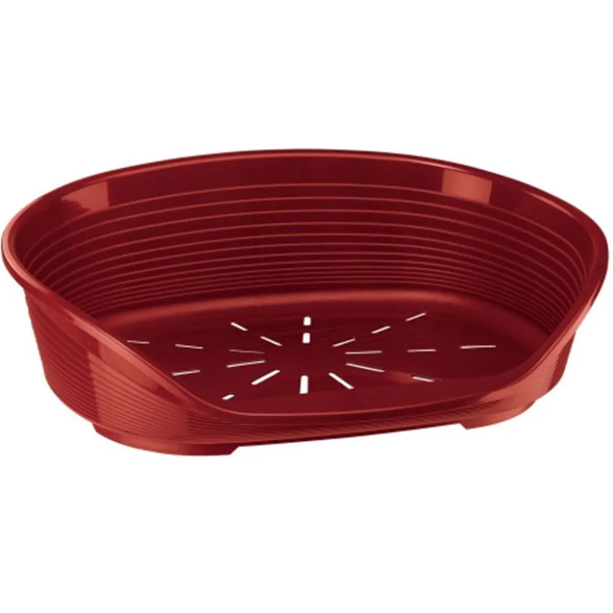 Ferplast Siesta Deluxe 8 Cama para Perros Borgoña 1460g