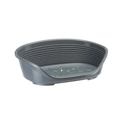 Ferplast Siesta Deluxe Cama Plástica Gris Oscuro 1,8kg