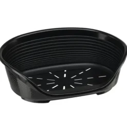 Ferplast Siesta Deluxe 12 Cesta Plástica Negra 5Kg