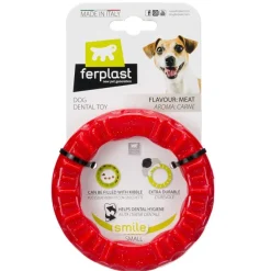 Ferplast Smile Ring S Juguete para perros Rojo 12cm
