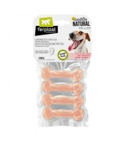 Ferplast Snack Goodbite Hueso Natural Jamon XS Juguete para masticar 15g