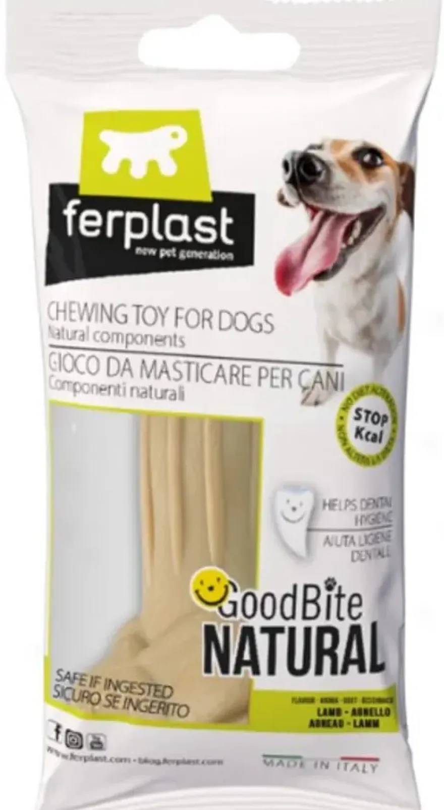 Ferplast Snack Goodbite Natural Cordero M Juguete Masticable 70g