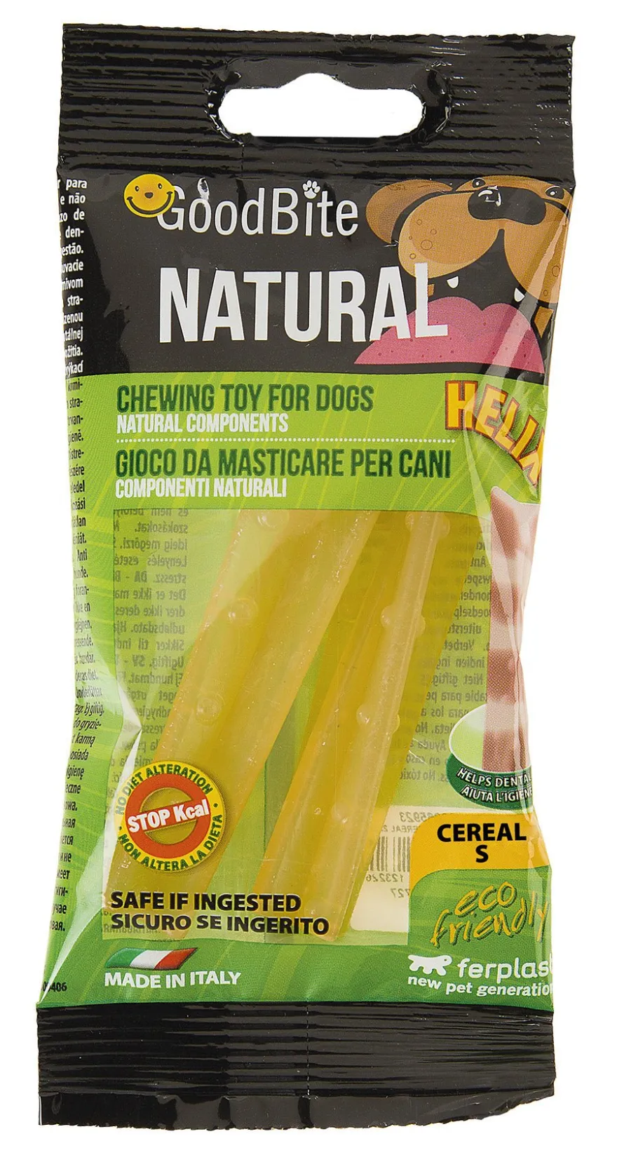 Ferplast Snack Goodbite Natural Helix M Juguete Masticable Beige 2 uds