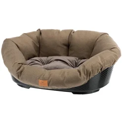 Ferplast Sofa 6 Tweed Marrón Cama para Mascotas 73x55x27cm