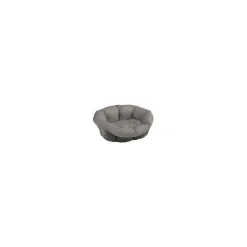 Ferplast Sofá Cama Oval Gris Claro 1 ud