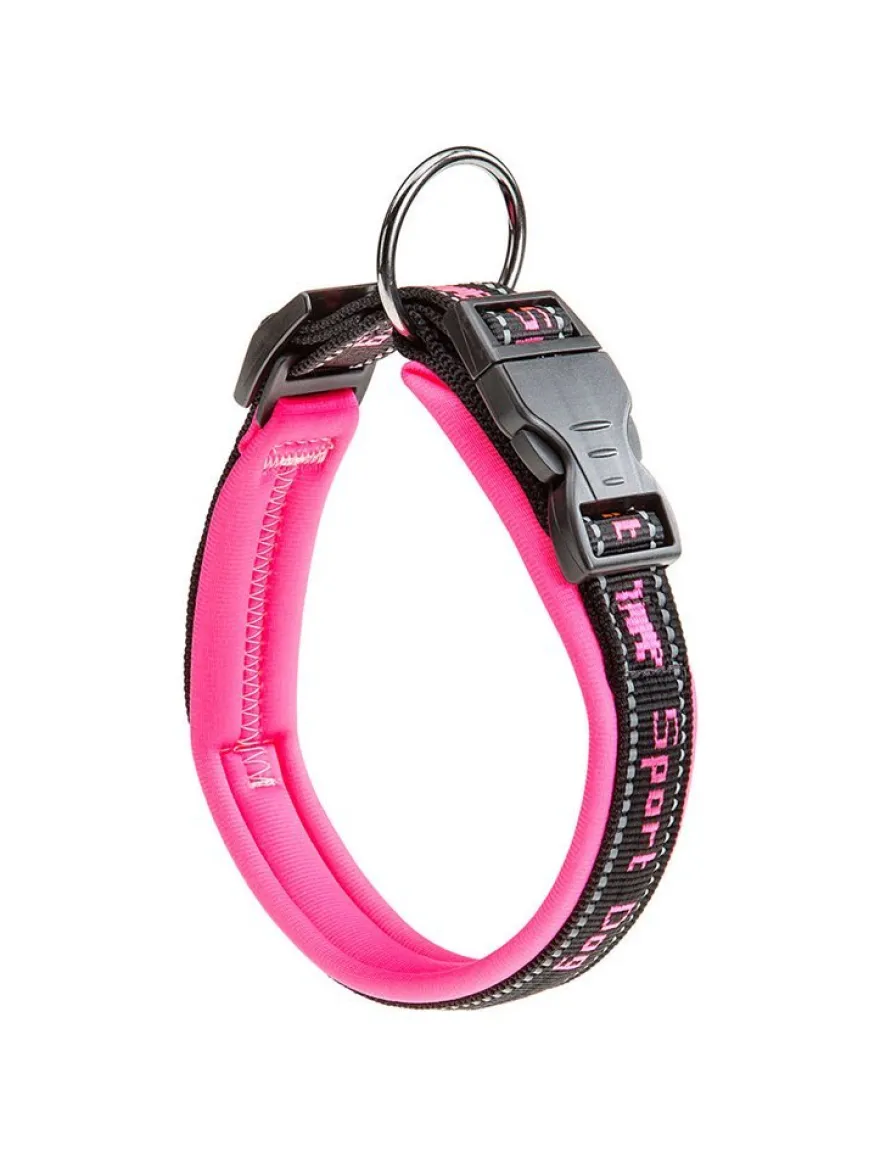 Ferplast Sport Dog C25/65 Collar Ajustable de Nylon Rosa 90g