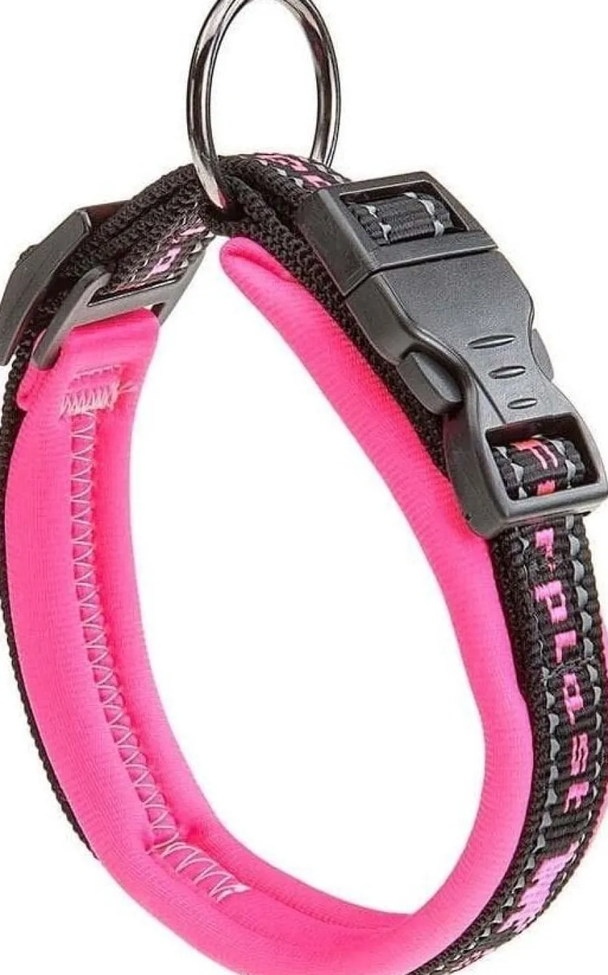 Ferplast Sport Dog C25/65 Collar Ajustable de Nylon Rosa 90g