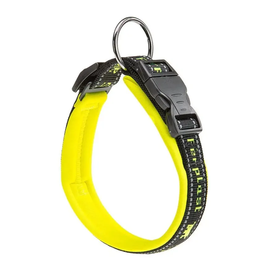Ferplast Sport Dog C25 Collar Nylon Amarillo 1 ud