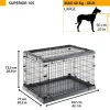 Ferplast Superior 105 Jaula Perro Negro 15,02kg