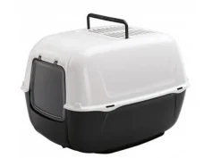 Ferplast Toilette Gato Home Prima Pal Box Negro y Rojo 1520g