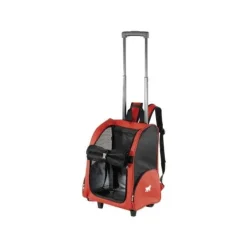 Ferplast Viaje Trolley Transportín Nylon Rojo 1 ud