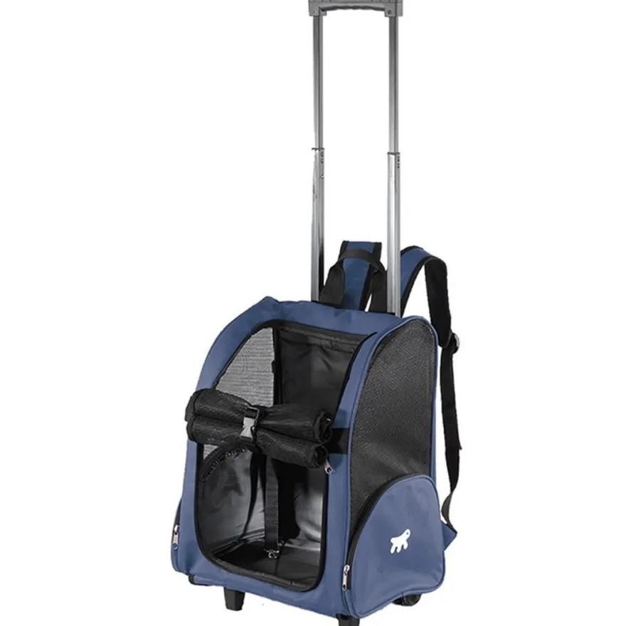 Ferplast Viaje Trolley Transportín Nylon Rojo 1 ud