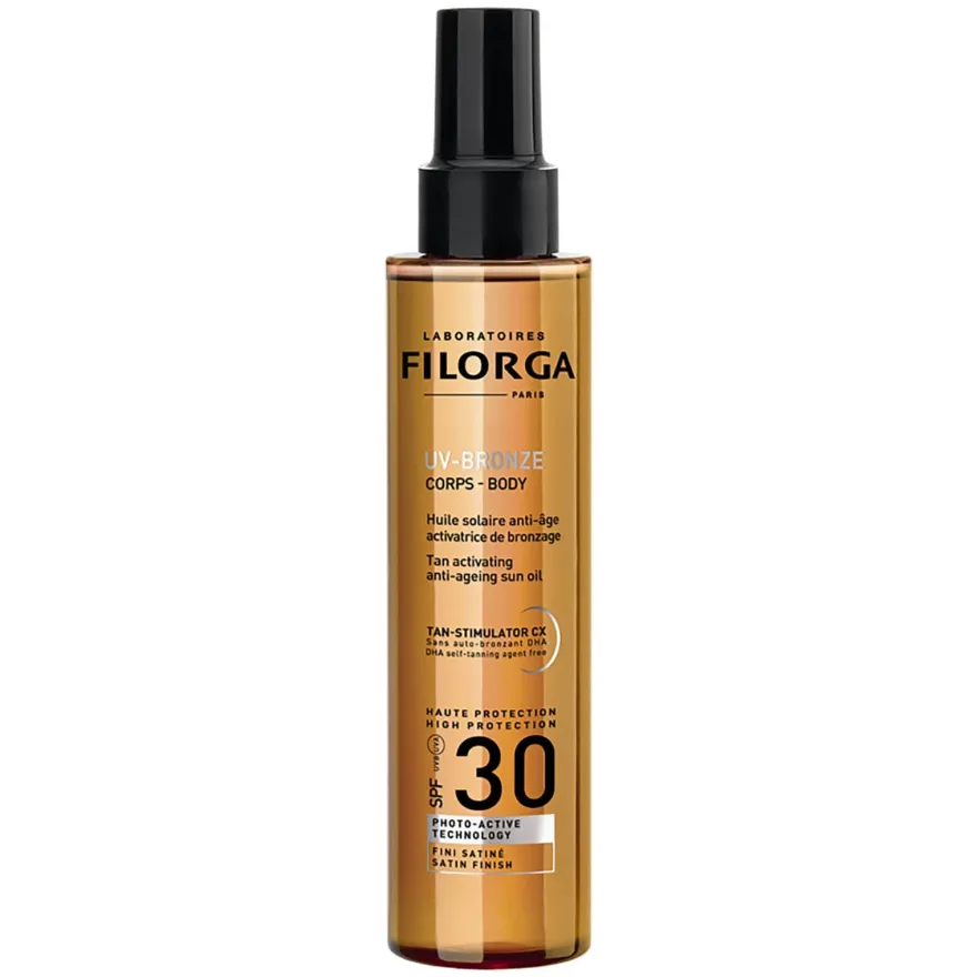 FILORGA UV Bronze Aceite Solar Corporal Antiedad Bronceado SPF30 (150ml)