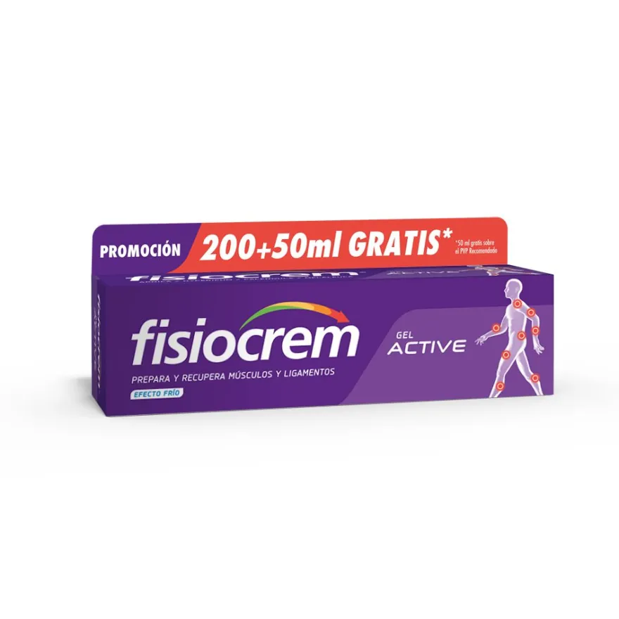 Fisiocrem Gel Active 200ml + 50ml GRATIS