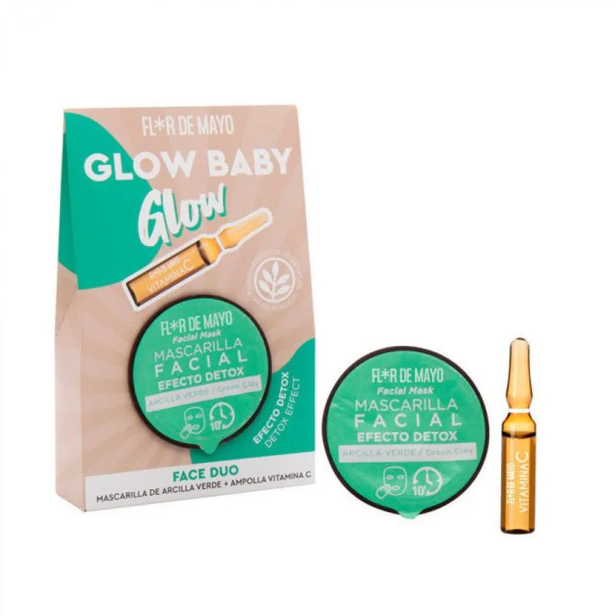 Flor De Mayo Glow Baby Glow Face Lote 2 Pz 30G
