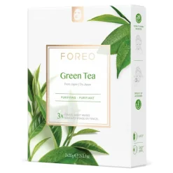 Foreo Mascarilla Facial de Té Verde Eco 3 uds