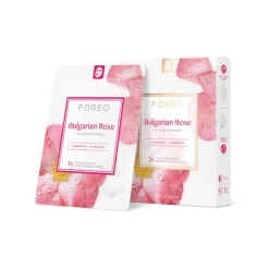 Foreo Mascarilla Facial Revitalizante Rosa Búlgara 3 uds