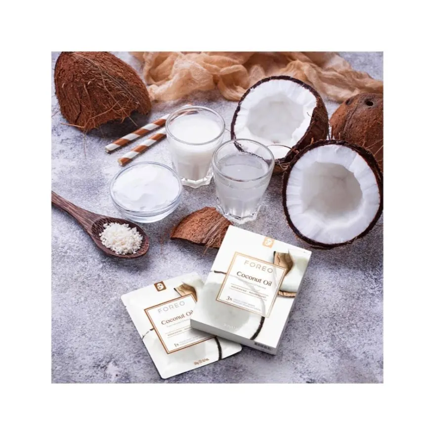 FOREO Mascarilla Hidratante de Coco 3 uds