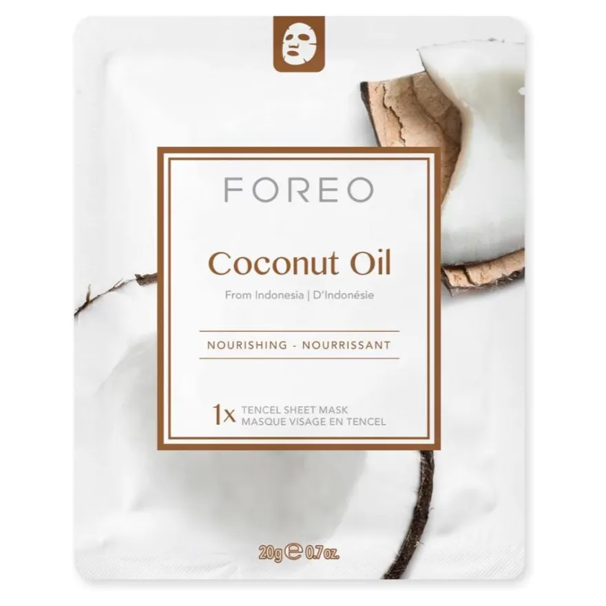 FOREO Mascarilla Hidratante de Coco 3 uds