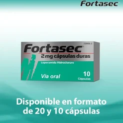 FORTASEC 2mg 10 Cápsulas
