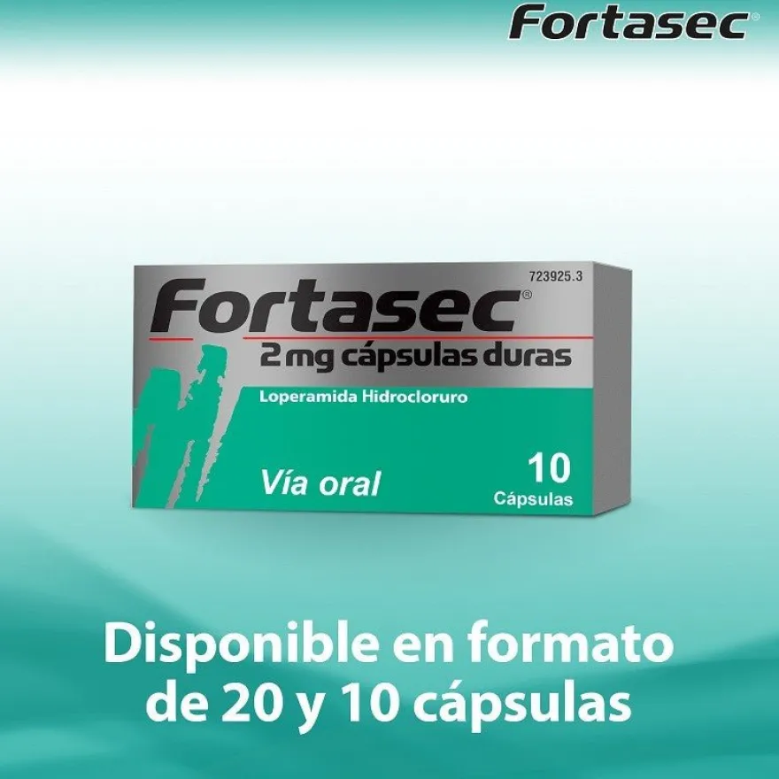 FORTASEC 2mg 10 Cápsulas
