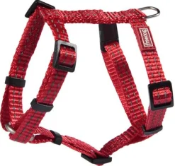 Freedog Arnés de Nylon Reflectante Rojo 1 ud