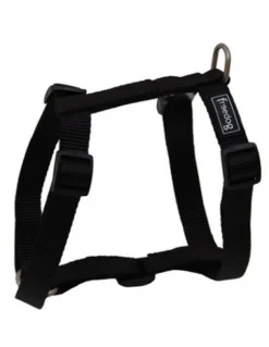 Freedog Arnés Nylon Basic Negro XS 0.8cm