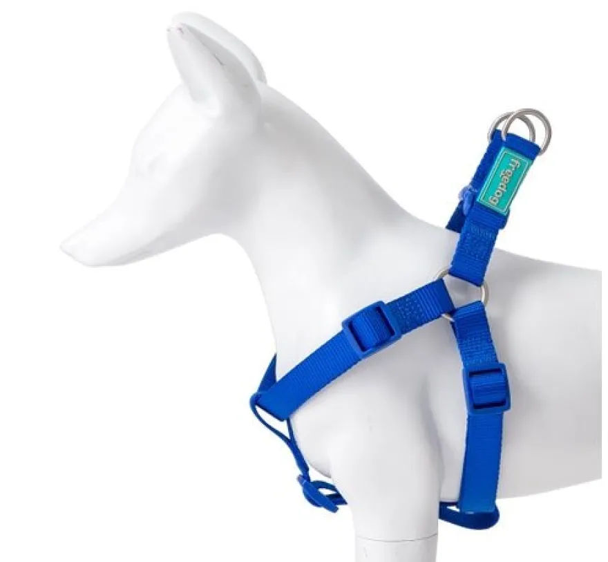 Freedog Arnés Nylon Basic Tipo A Azul 1 ud