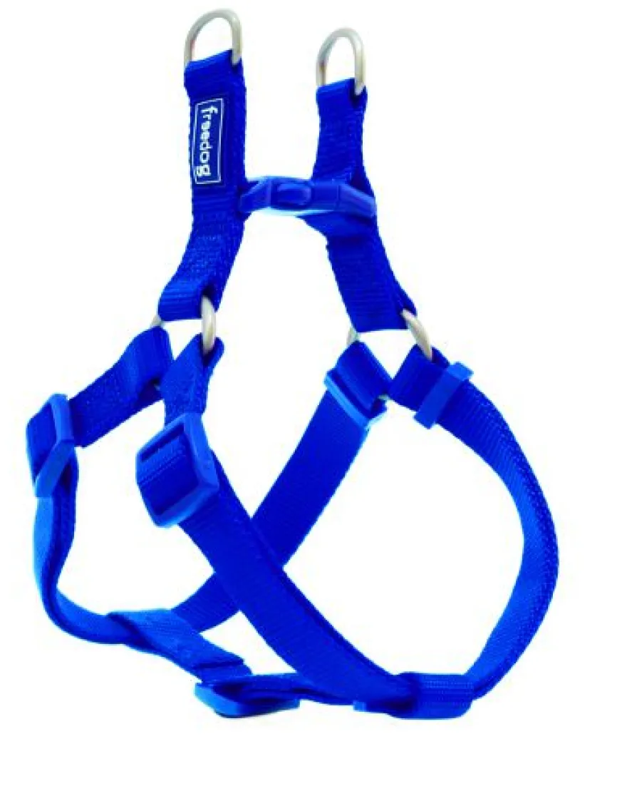 Freedog Arnés Nylon Basic Tipo A Azul 1 ud