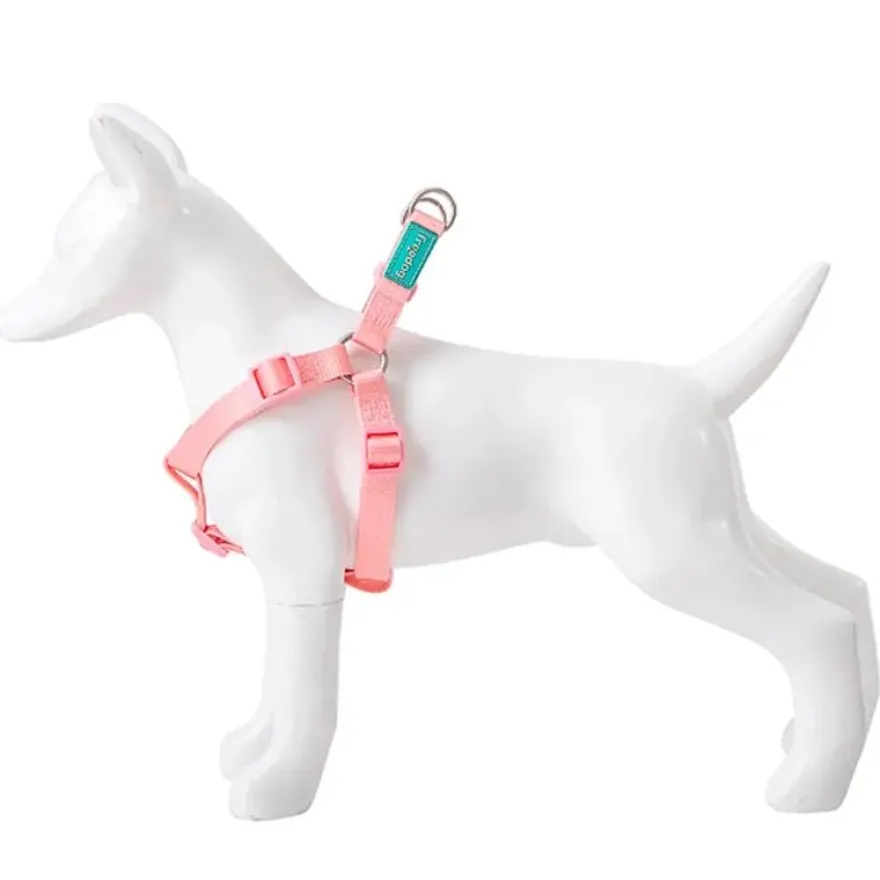 Freedog Arnés Nylon Basic Tipo A Rosa 1 ud