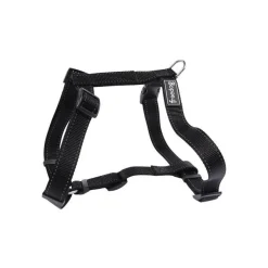 Freedog Arnés Nylon Reflect Negro 10mm x 20-30cm