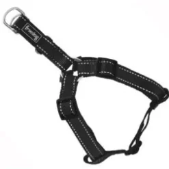 Freedog Arnés Nylon Reflect Negro 10mm x 20-30cm