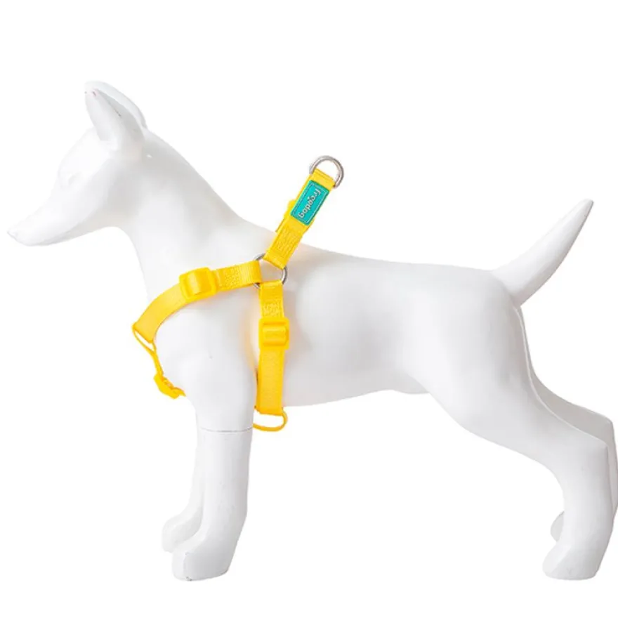 Freedog Arnés Nylon Tipo A Amarillo 20mm