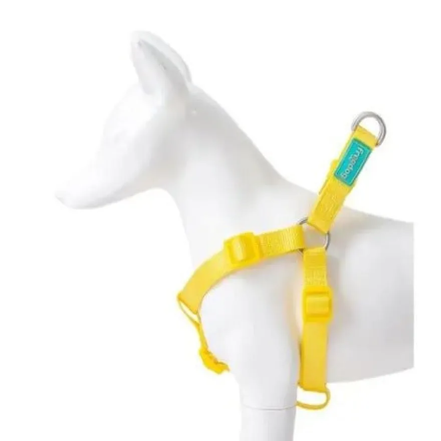 Freedog Arnés Nylon Tipo A Amarillo 20mm