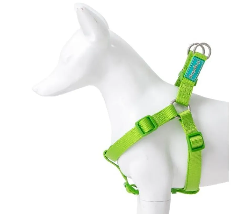 Freedog Arnés Nylon Tipo A Verde Lima 1 ud
