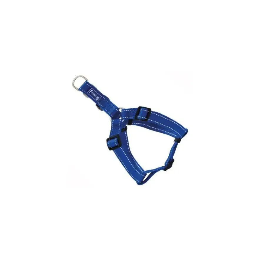 Freedog Arnés Tipo A Nylon Reflectante Azul 1 ud