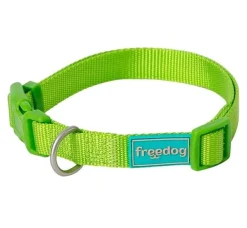 Freedog Basic Collar de Nylon Verde Lima 25mm x 38-66cm