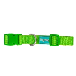 Freedog Basic Collar de Nylon Verde Lima 25mm x 38-66cm