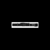 Freedog Basic Collar de Nylon Negro 35-60 cm, 20 mm