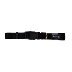 Freedog Basic Collar de Nylon Negro 35-60 cm, 20 mm