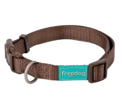 Freedog Basic Collar Nylon Marrón 1 ud