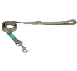 Freedog Basic Correa de Nylon Verde Salvia 25mm x 120cm
