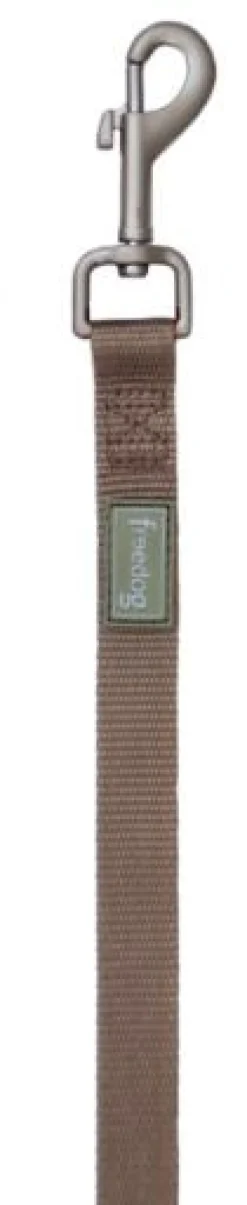 Freedog Basic Correa de Nylon Verde Salvia 25mm x 120cm