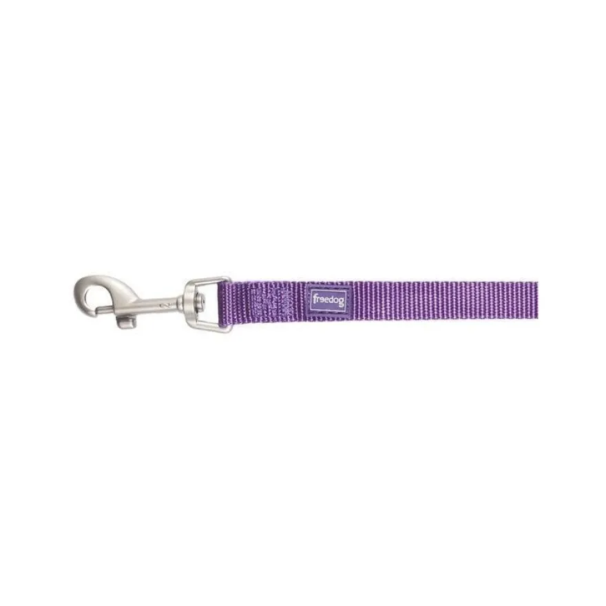Freedog Basic Correa Nylon Lila 120cm