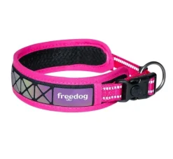 Freedog Boreal Collar Fucsia 20mm x 43-52cm